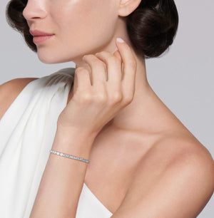 [PROMO SET] Georgette Emerald Diamond Bracelet Earrings Set