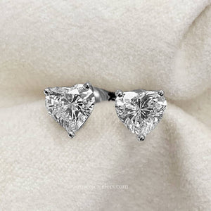[PROMO SET] Florence Heart Diamond Bracelet Earrings Set
