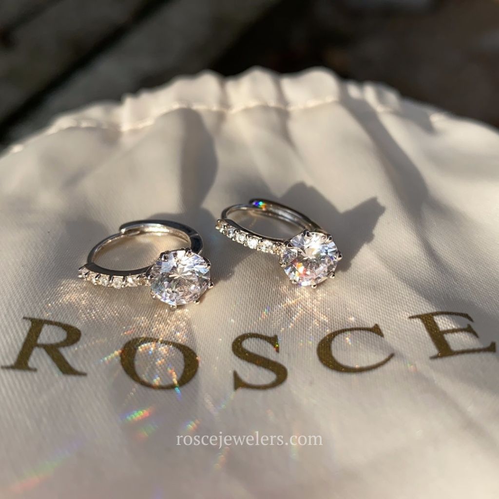 [PROMO SET] Quinn Hamilton Earrings Diamond Set
