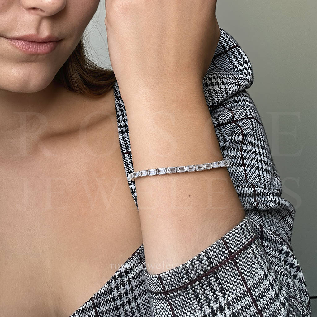 [PROMO SET] Georgette Emerald Bracelet Ring Diamond Set