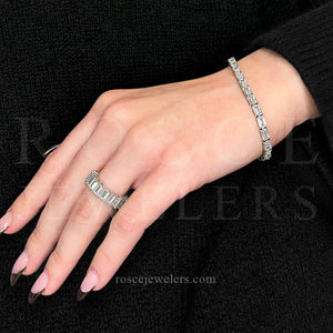 [PROMO SET] Georgette Emerald Bracelet Ring Diamond Set