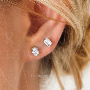 [PROMO SET] Hamilton Emerald Necklace Earrings Diamond Set