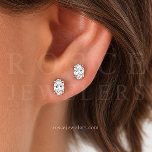 [PROMO SET] Ophelia Oval Necklace Earrings Diamond Set