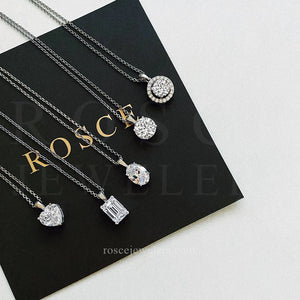 [PROMO SET] Hamilton Emerald Necklace Earrings Diamond Set