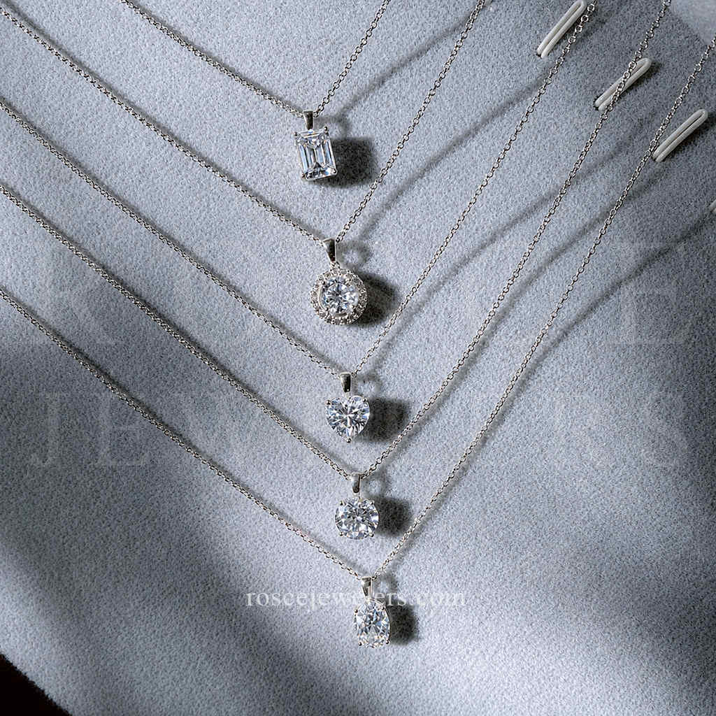 [PROMO SET] Hamilton Emerald Necklace Earrings Diamond Set