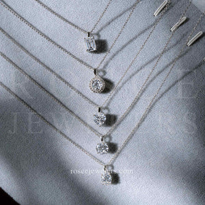 [PROMO SET] Hamilton Emerald Necklace Earrings Diamond Set