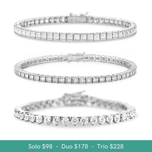 [PROMO SET] Hariette Monette Vivere Diamond Bracelets Set