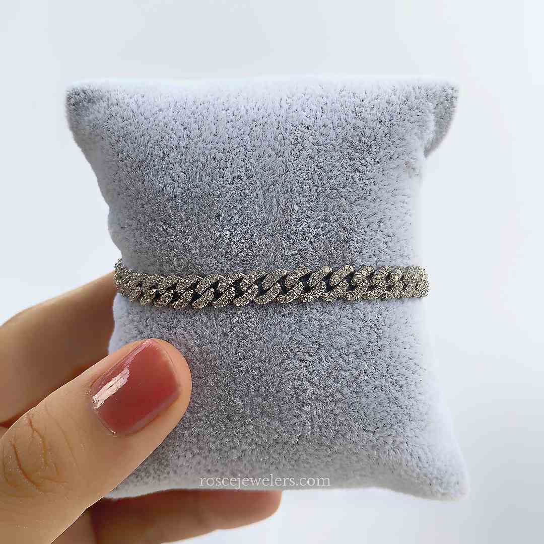 [PROMO SET] Capri Cuban Necklace Bracelet Diamond Set