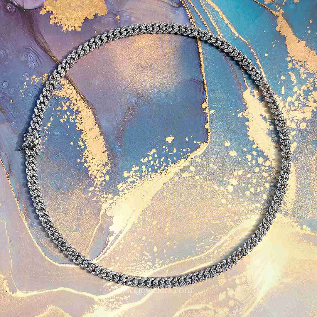 [PROMO SET] Capri Cuban Necklace Bracelet Ring Diamond Set