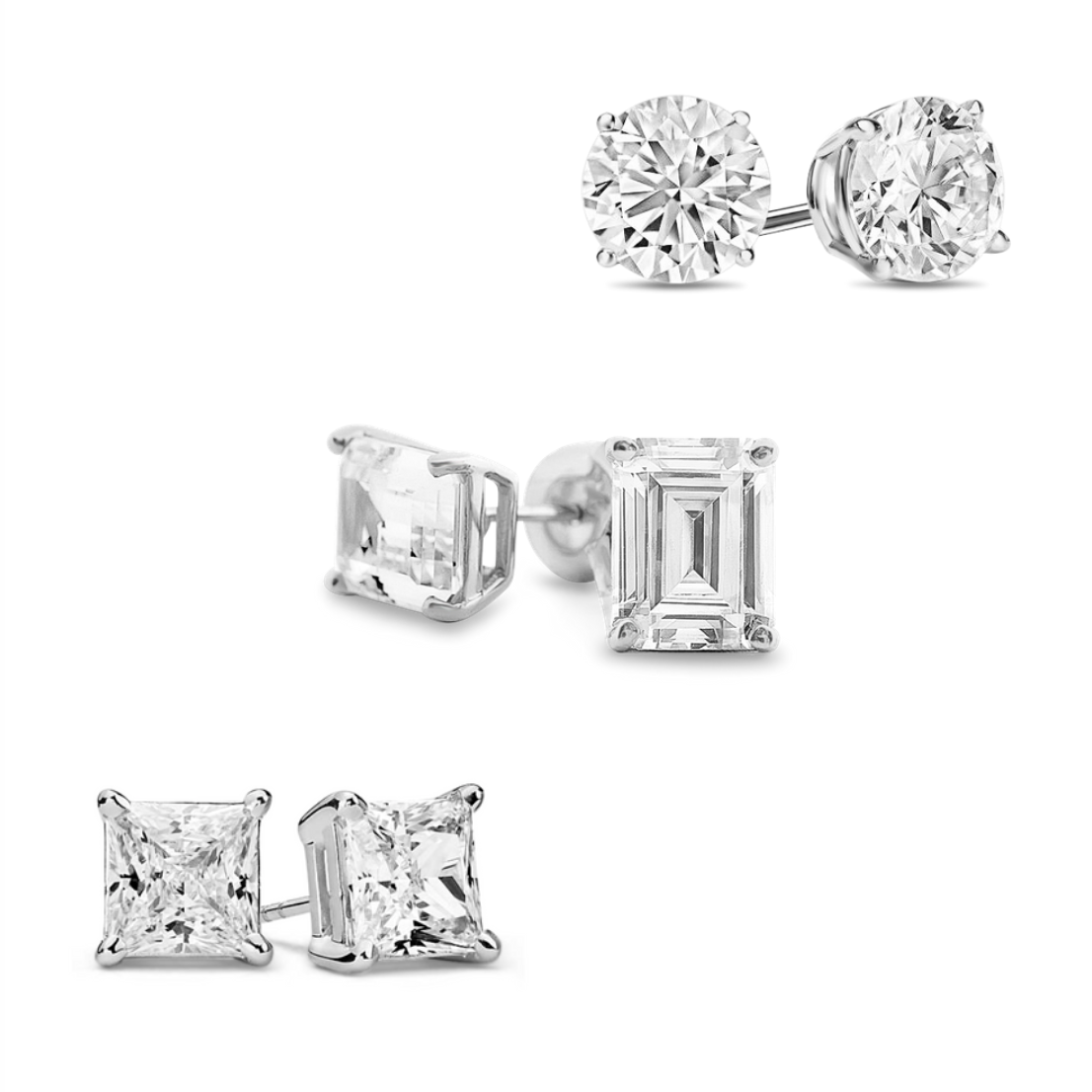 [PROMO SET] Giovanni Lilith Hamilton Diamond Earrings Set