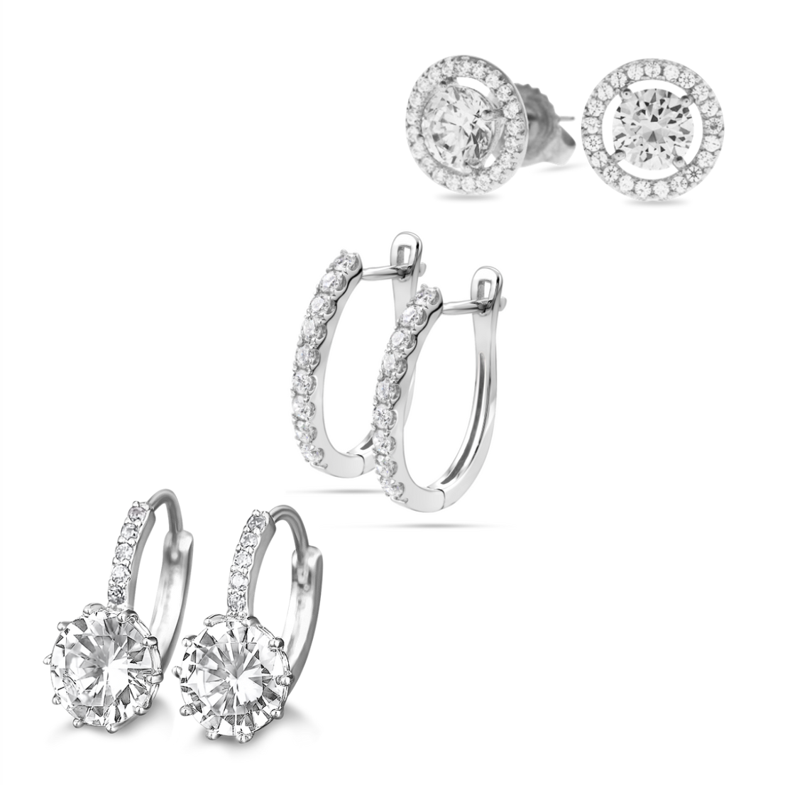 [PROMO SET] Sarlotte Quinn Celeste Earrings Diamond Set
