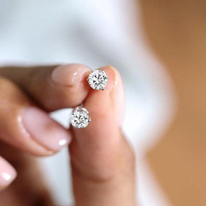 [PROMO SET] Vivere 3 Prong Necklace Bracelet Earrings Diamond Set