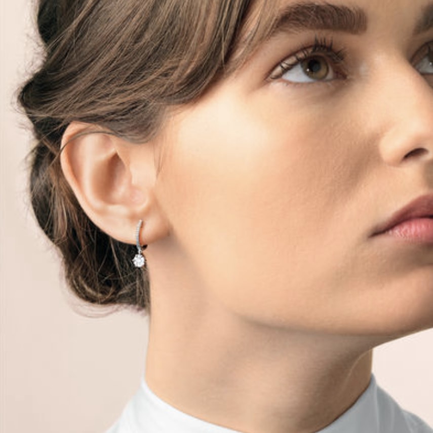 [PROMO SET] Quinn Hamilton Earrings Diamond Set