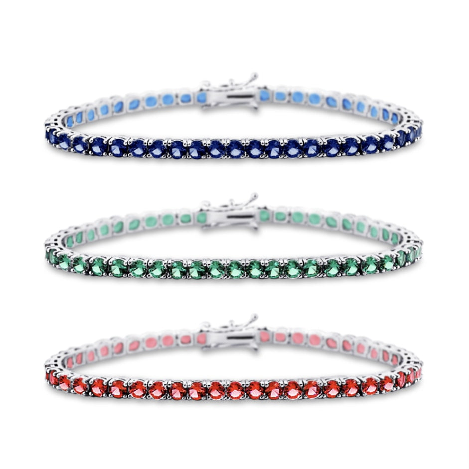 [PROMO SET] Aurelie Gemstone Bracelet Diamond Set