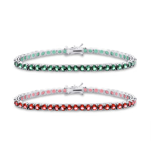 [PROMO SET] Aurelie Gemstone Bracelet Diamond Set