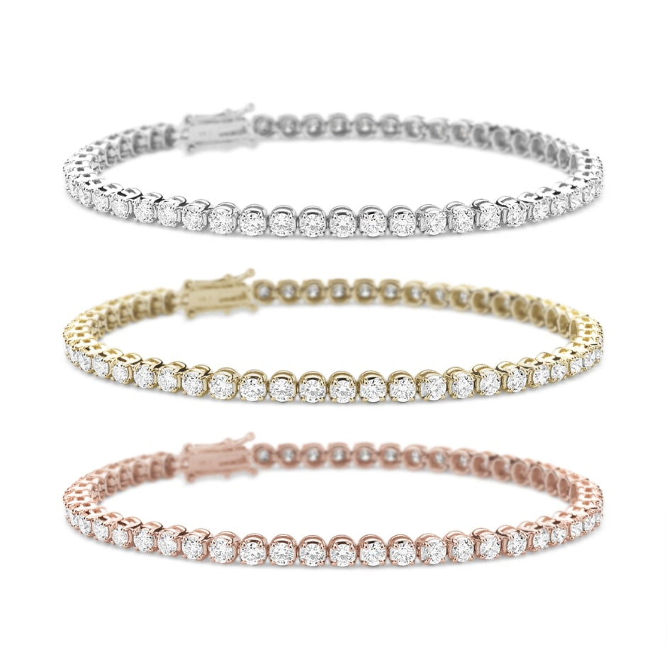 [PROMO SET] Athena 4 Prong Bracelet Diamond Set