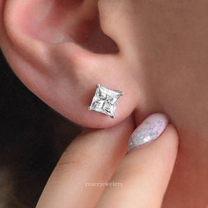 [PROMO SET] Hariette Princess Necklace Bracelet Earrings Diamond Set