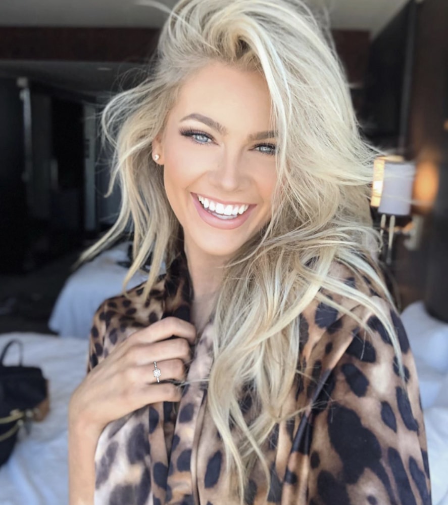 Aoife Princess Solitaire Diamond Ring in 18k White Gold Vermeil